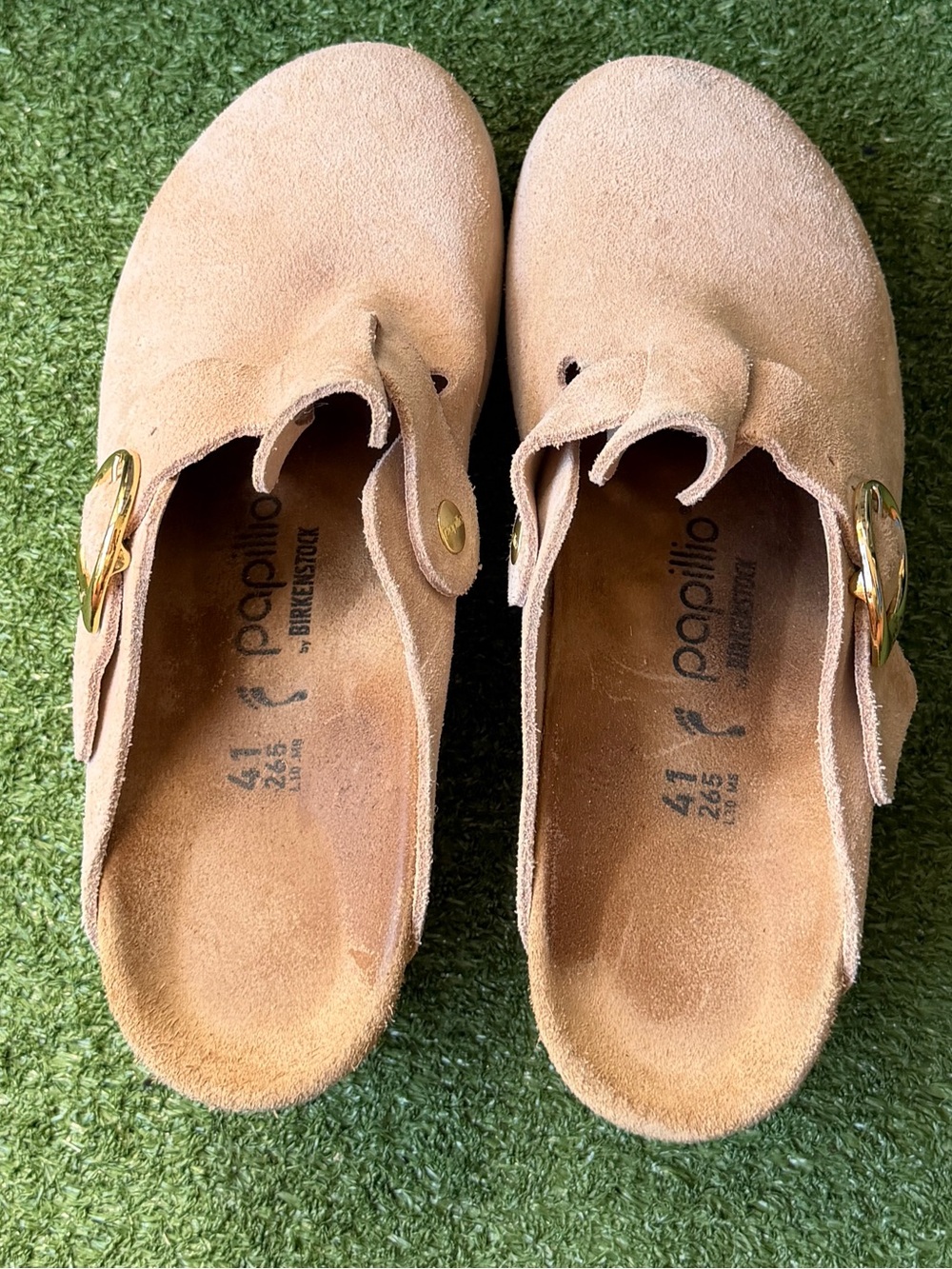 Birkenstock Papillio Fanny Wedge Suede Women’s Clog